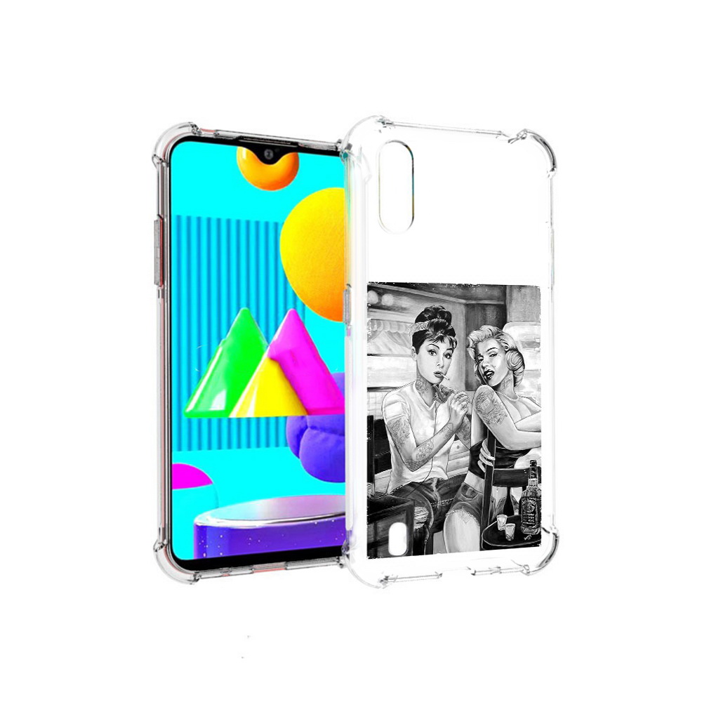 Чехол MyPads Tocco для Samsung Galaxy M01 тату мастер (PT151401.486.637)