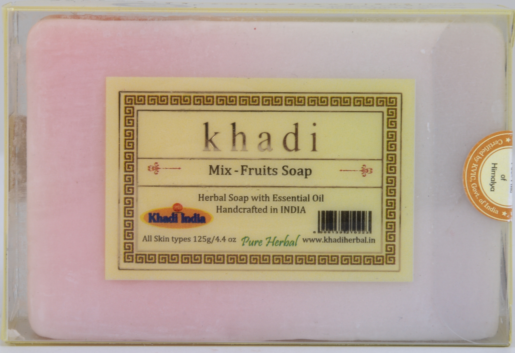 фото Мыло khadi микс фрукты bath soap mix fruits хади 125 г