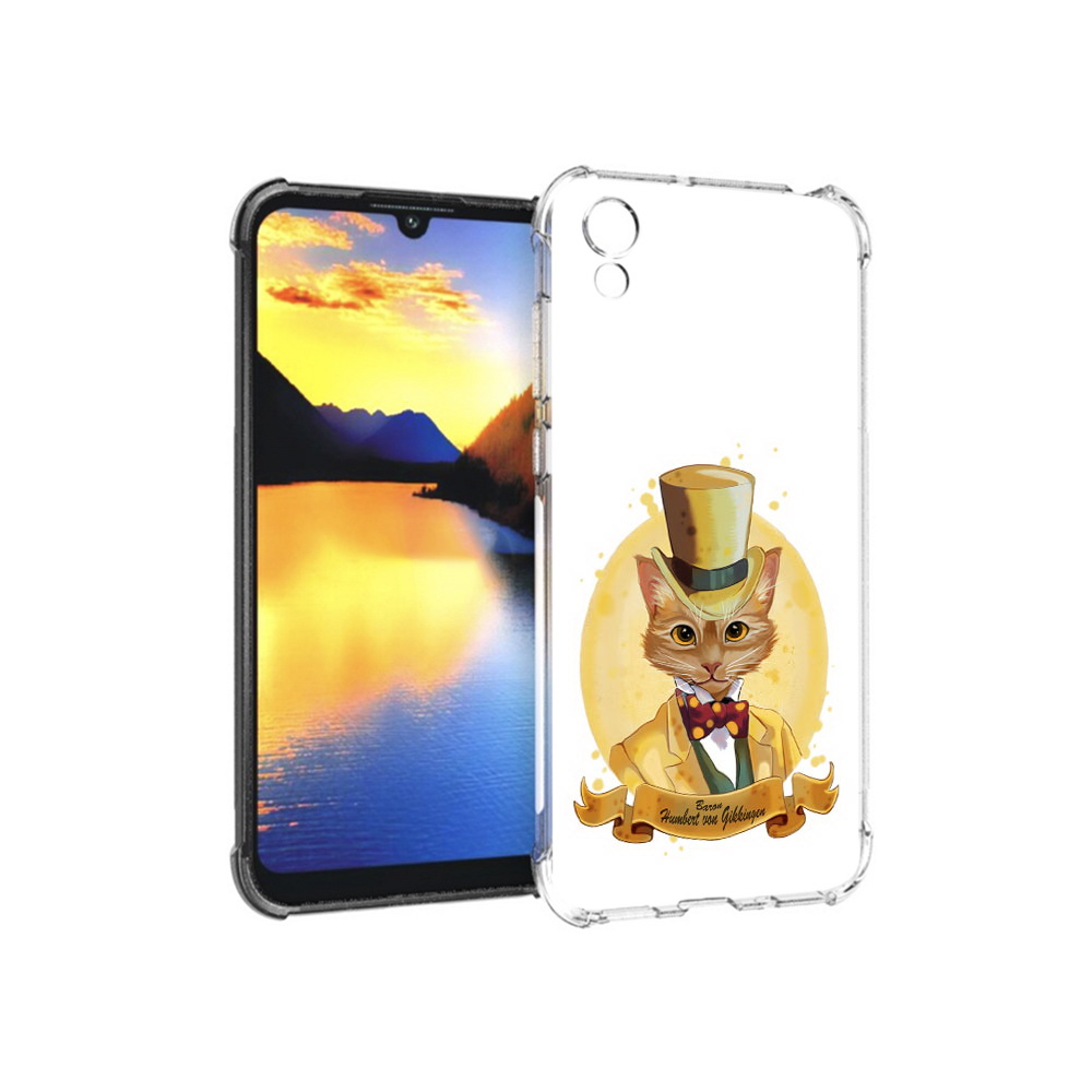 

Чехол MyPads Tocco для Huawei Y5 кот юрист, Прозрачный, Tocco