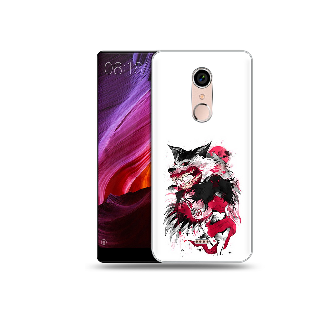 

Чехол MyPads Tocco для BQ 5050 Strike красная шапочка, Прозрачный, Tocco