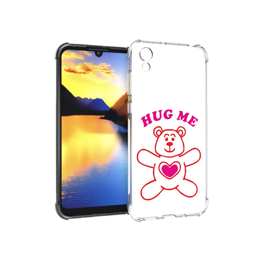 

Чехол MyPads Tocco для Huawei Y5 14 февраля обними меня, Прозрачный, Tocco