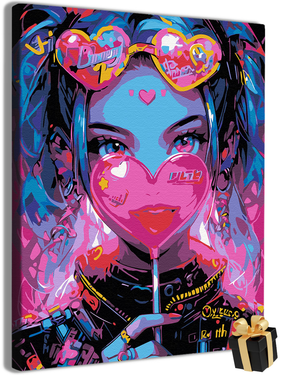 

Картина по номерам Арт-студия Unicorn Девочка N-2790 40x50 см, Девочка
