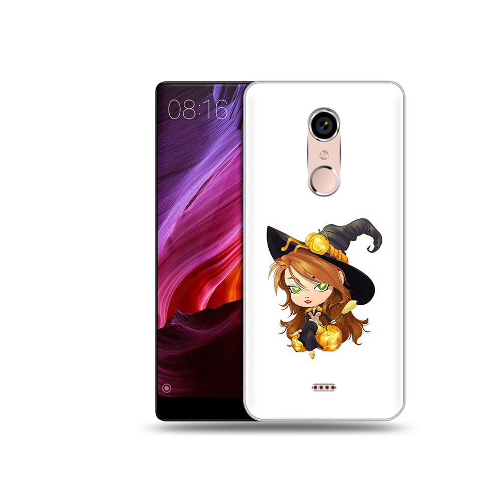 

Чехол MyPads Tocco для BQ 5050 Strike Ведьмочка, Прозрачный, Tocco