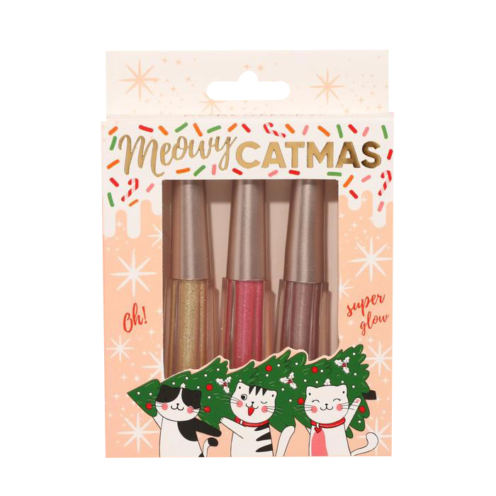 

Набор глиттерных теней для глаз Meowy Catmas, оттенки № 2, 4, 5 4911412