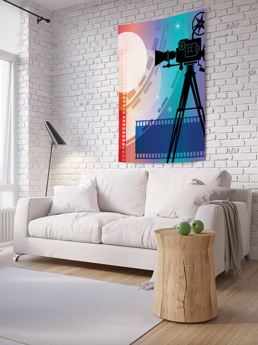 

Вертикальное фотопанно на стену JoyArty В старом кинотеатре 100x150 см, В старом кинотеатре