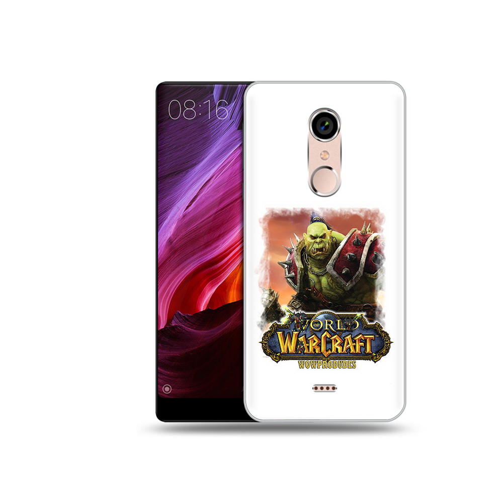 

Чехол MyPads Tocco для BQ 5050 Strike Варкрафт, Прозрачный, Tocco