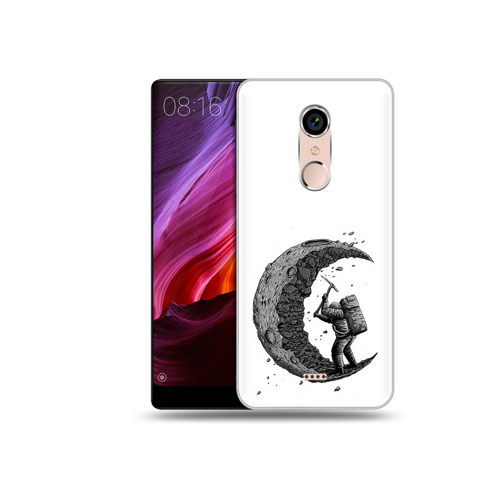 

Чехол MyPads Tocco для BQ 5050 Strike камненная луна, Прозрачный, Tocco