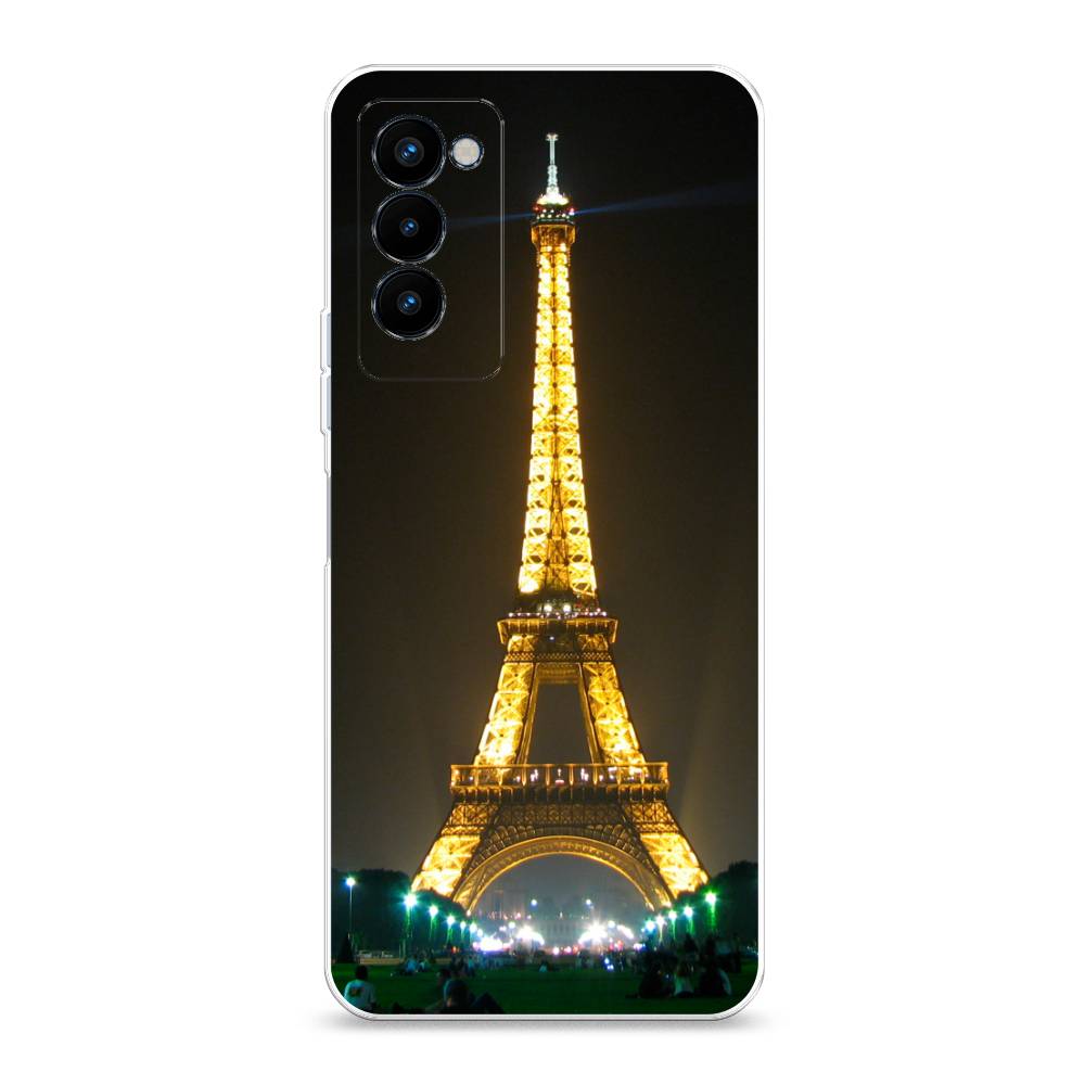 

Чехол на Tecno Camon 18P "Париж 2", Желтый;серый, 300750-2