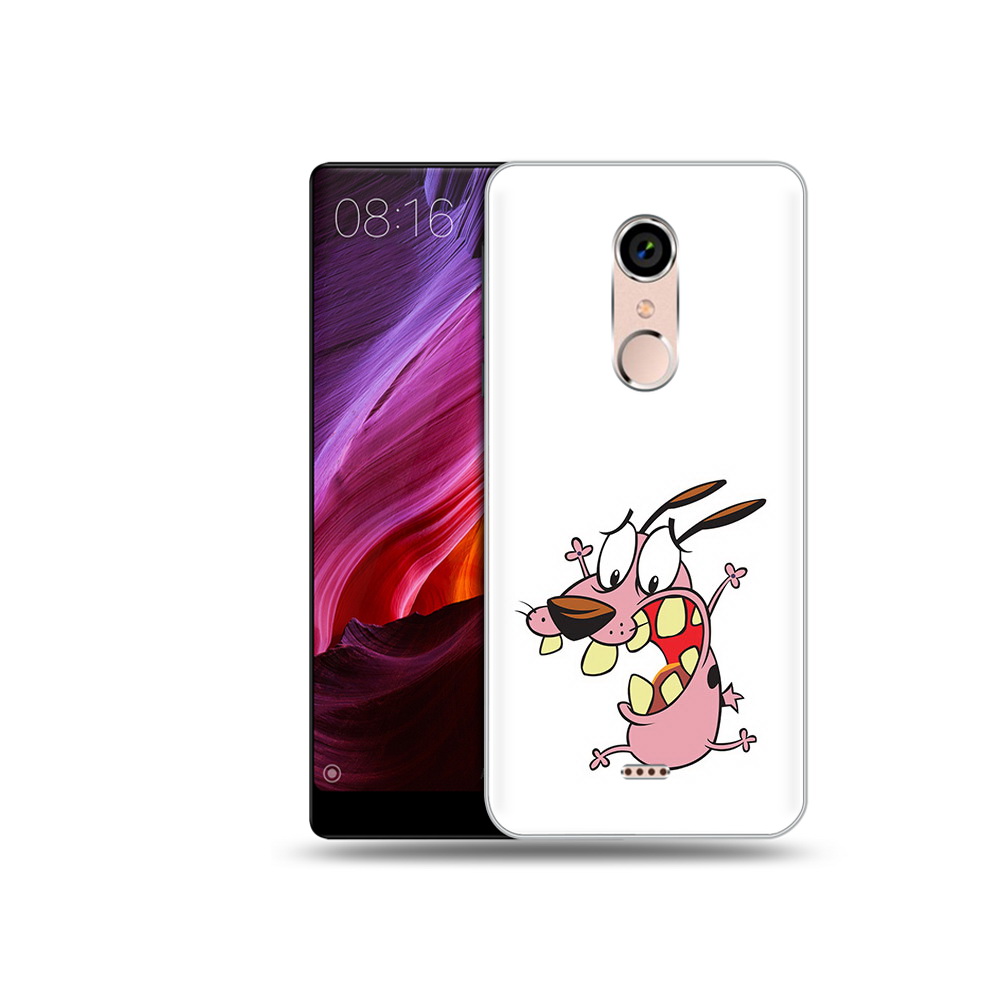 

Чехол MyPads Tocco для BQ 5050 Strike зубастый бобик, Прозрачный, Tocco