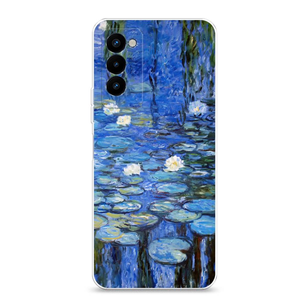 

Чехол на Tecno Camon 18P "Нарисованный пруд", Синий;зеленый, 300750-4