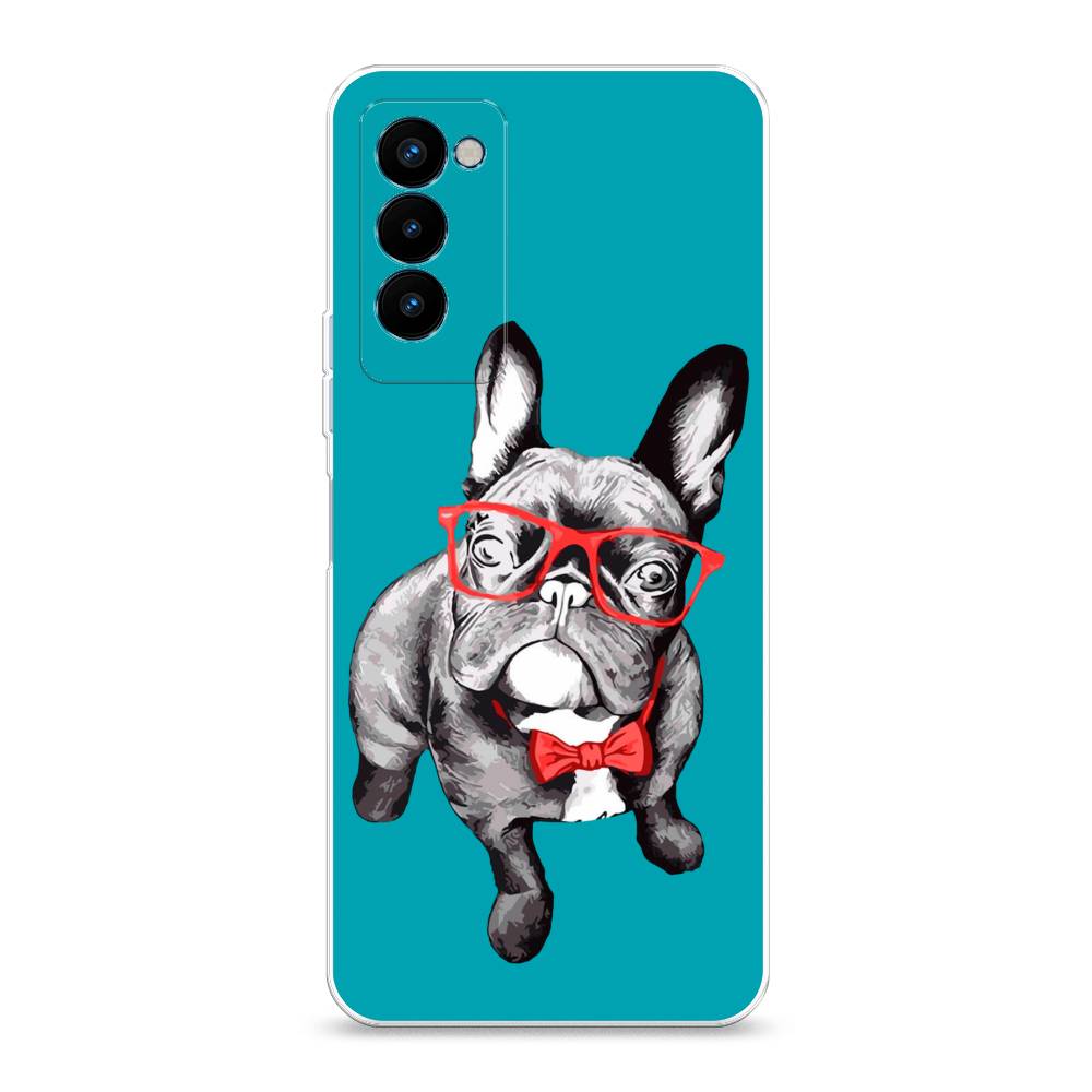 

Чехол на Tecno Camon 18P "Французский бульдог", 300750-1