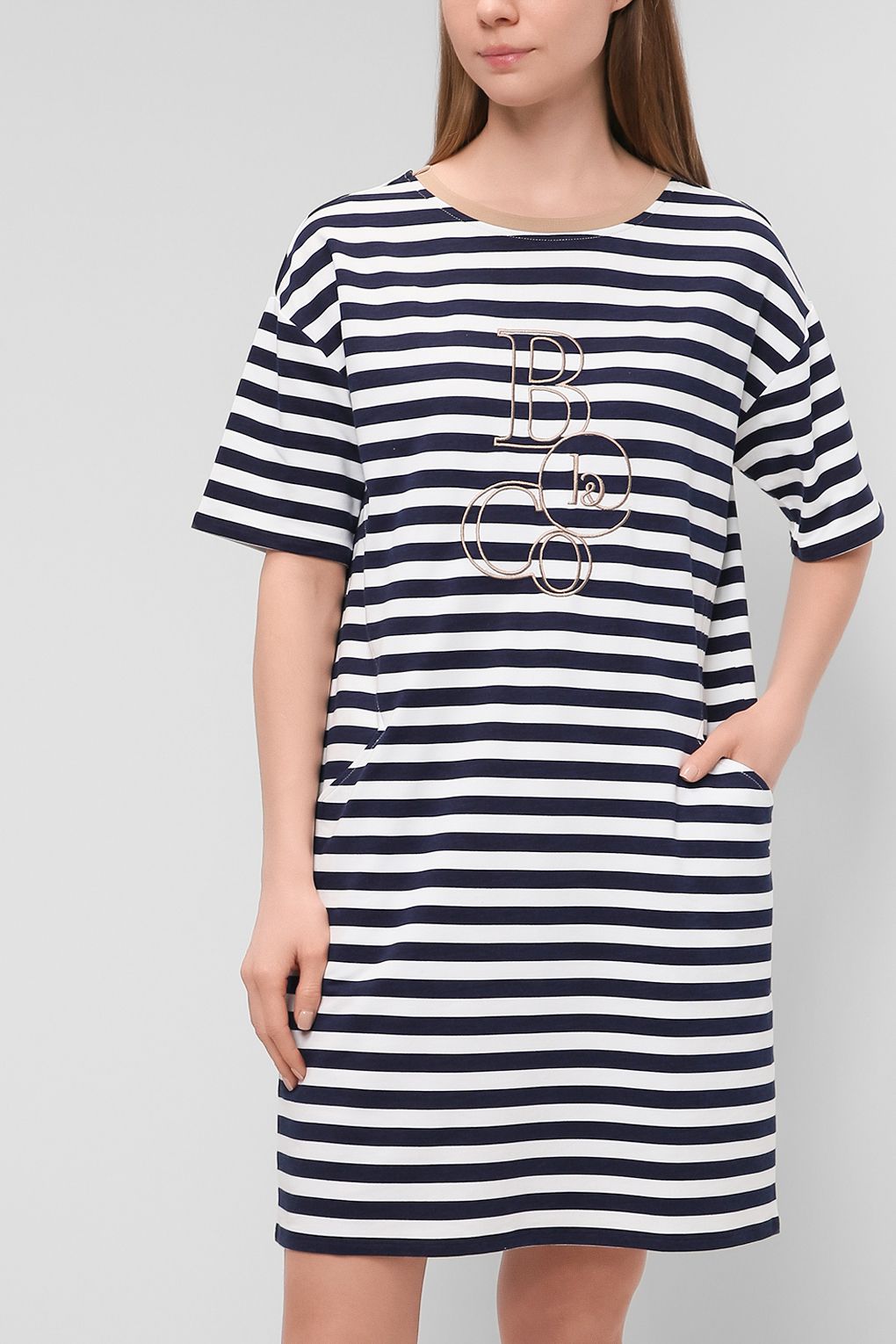 

Платье женское Betty & Co 21SWVF06 синее 42, 21SWVF06