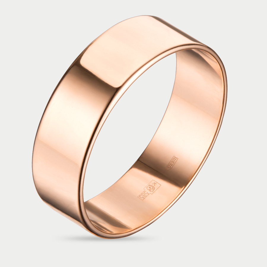 Кольцо из розового золота р. 18,5 Вики 226000