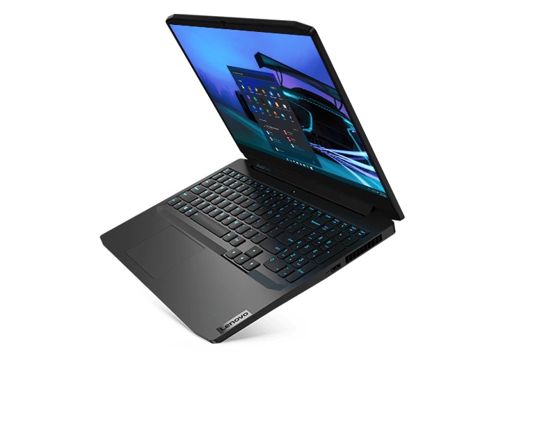 фото Игровой ноутбук lenovo ideapad gaming 3 black (82k1005drk)