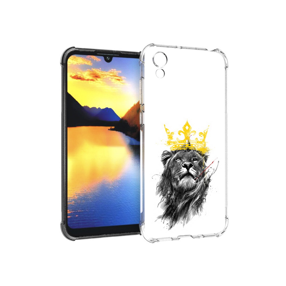 

Чехол MyPads Tocco для Huawei Y5 король-лев, Прозрачный, Tocco