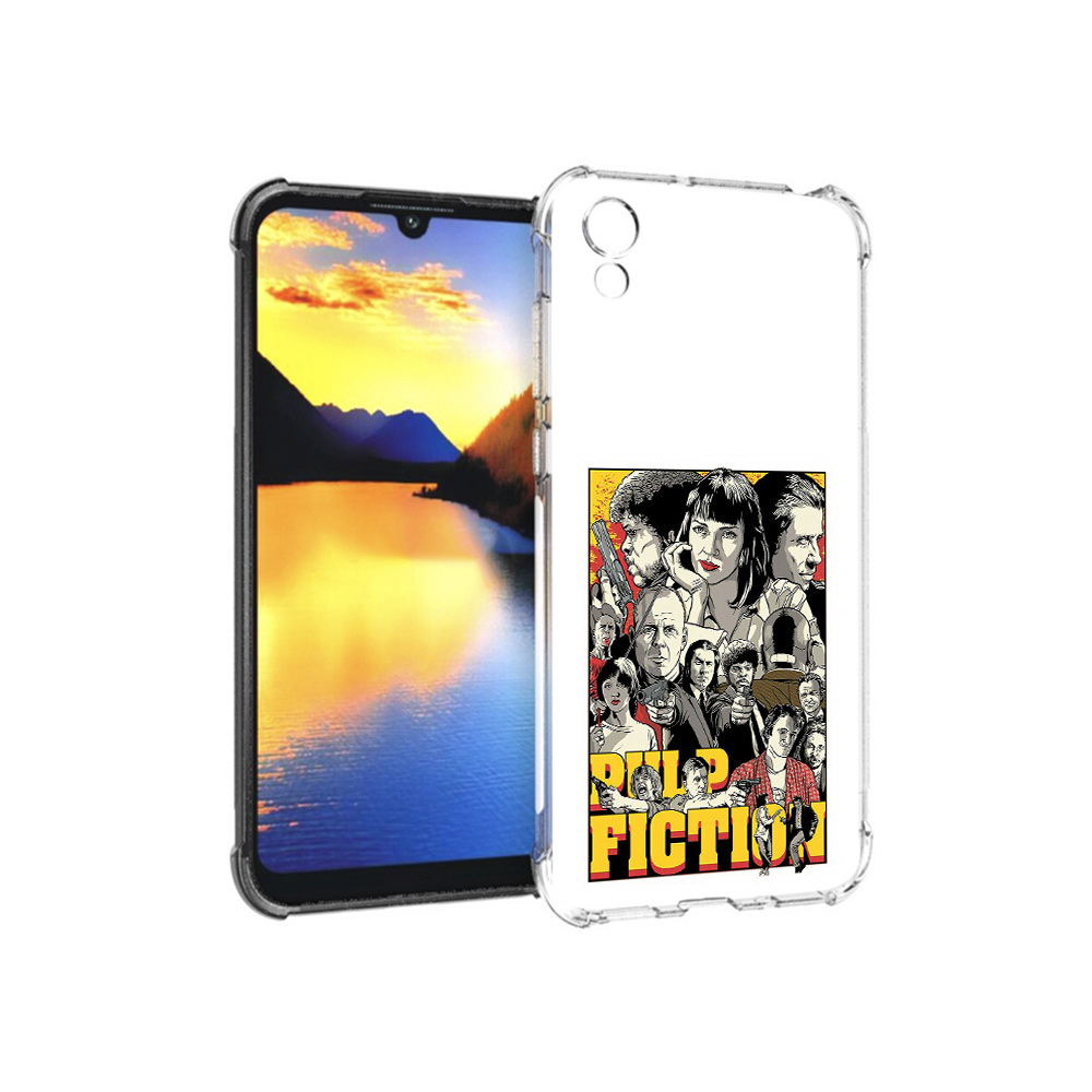 

Чехол MyPads Tocco для Huawei Y5 комикс картинка, Прозрачный, Tocco