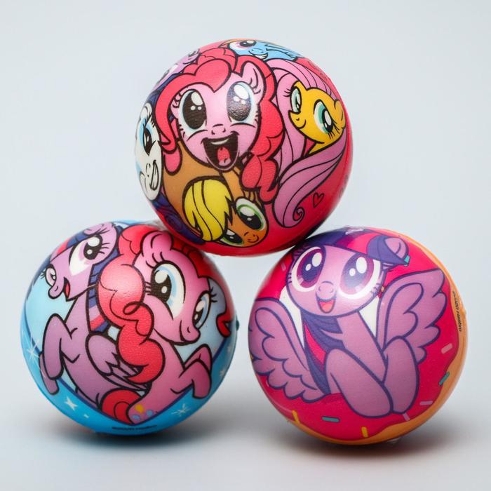 

Мягкий мяч "Друзья" My Little Pony 6,3см, микс, My Little Pony