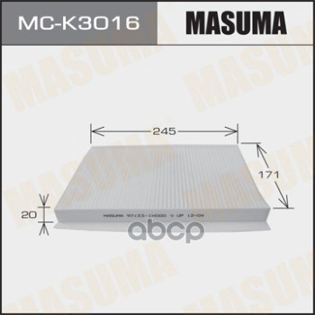 

Фильтр салонный MASUMA MC-K3016