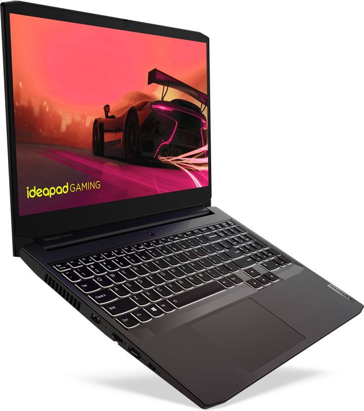 фото Игровой ноутбук lenovo ideapad gaming 3 black (82k201rwrk)