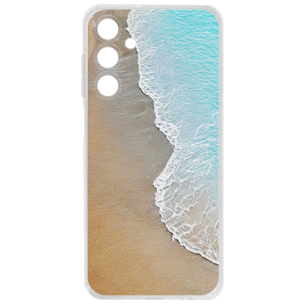 

Чехол-накладка Krutoff Clear Case Прибой для Samsung Galaxy A25 5G (A256), Прозрачный