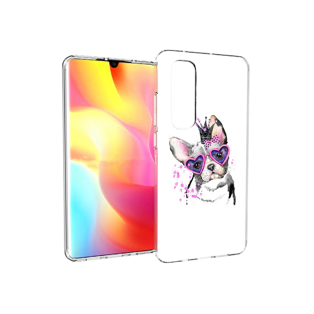 

Чехол MyPads Tocco для Xiaomi Mi Note 10 Lite принцесса (PT149714.254.558), Прозрачный, Tocco