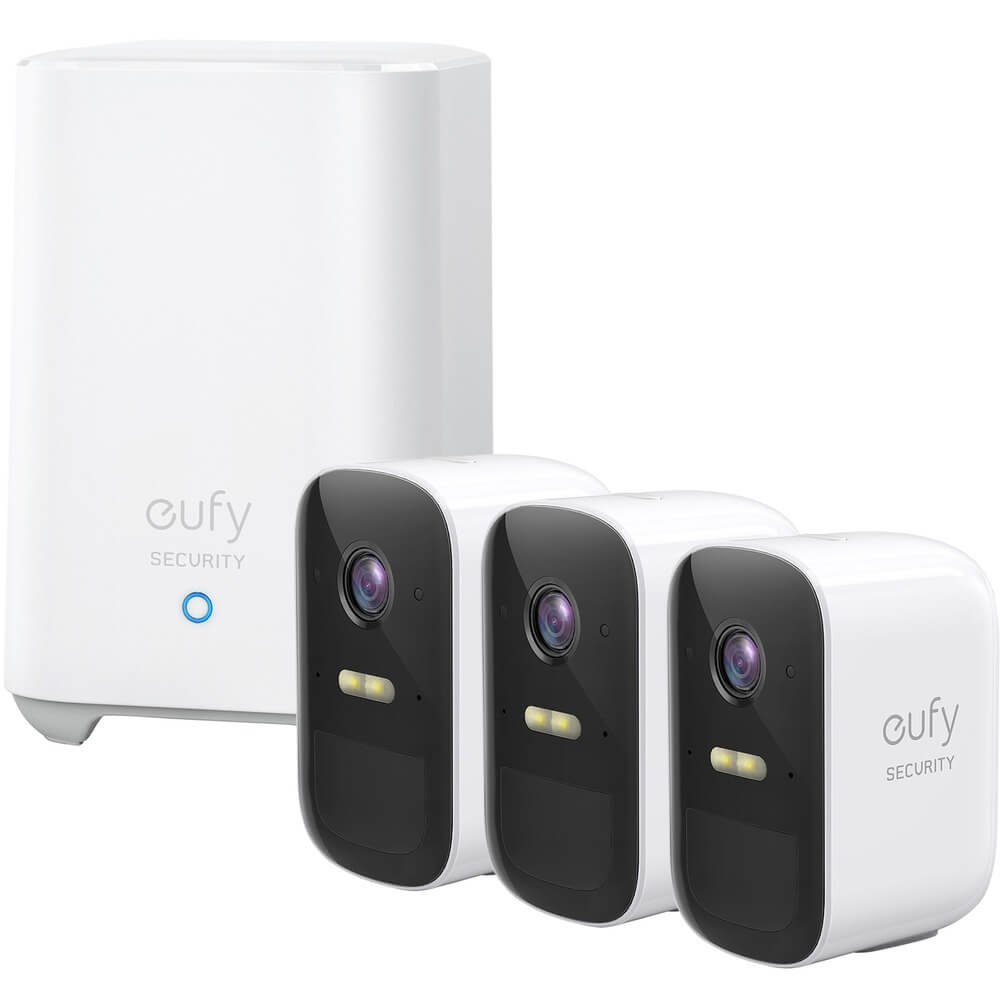 

IP-камера Eufy 2C kit 3 в 1 T88323D2 White (EUF-T88323D2-WT), Белый, 2C kit 3 в 1 T88323D2 White