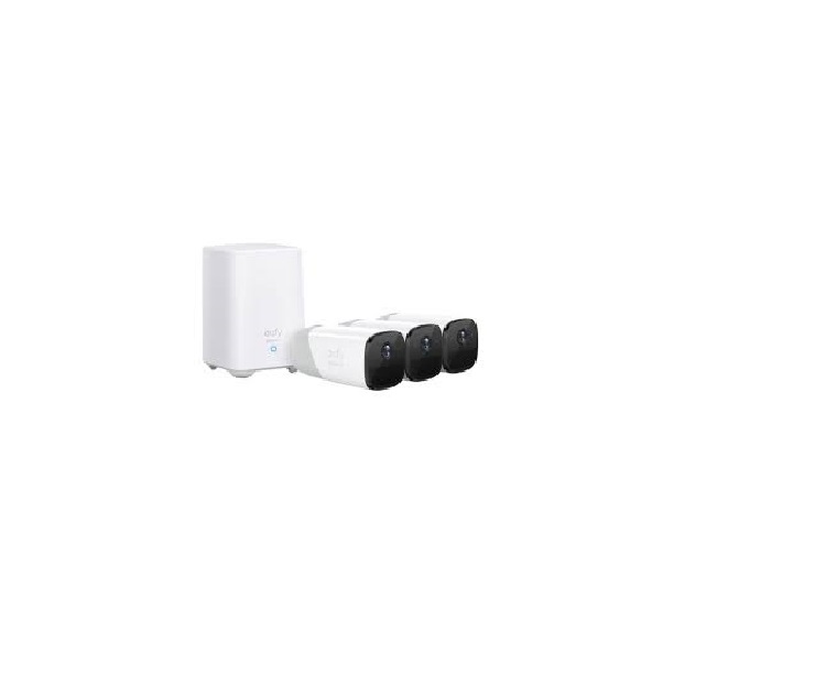 IP-камера Eufy 2C kit 3 в 1 T88323D2 White (EUF-T88323D2-WT)