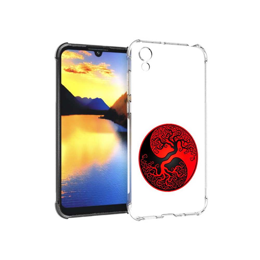 

Чехол MyPads Tocco для Huawei Y5 инь янь дерево, Прозрачный, Tocco