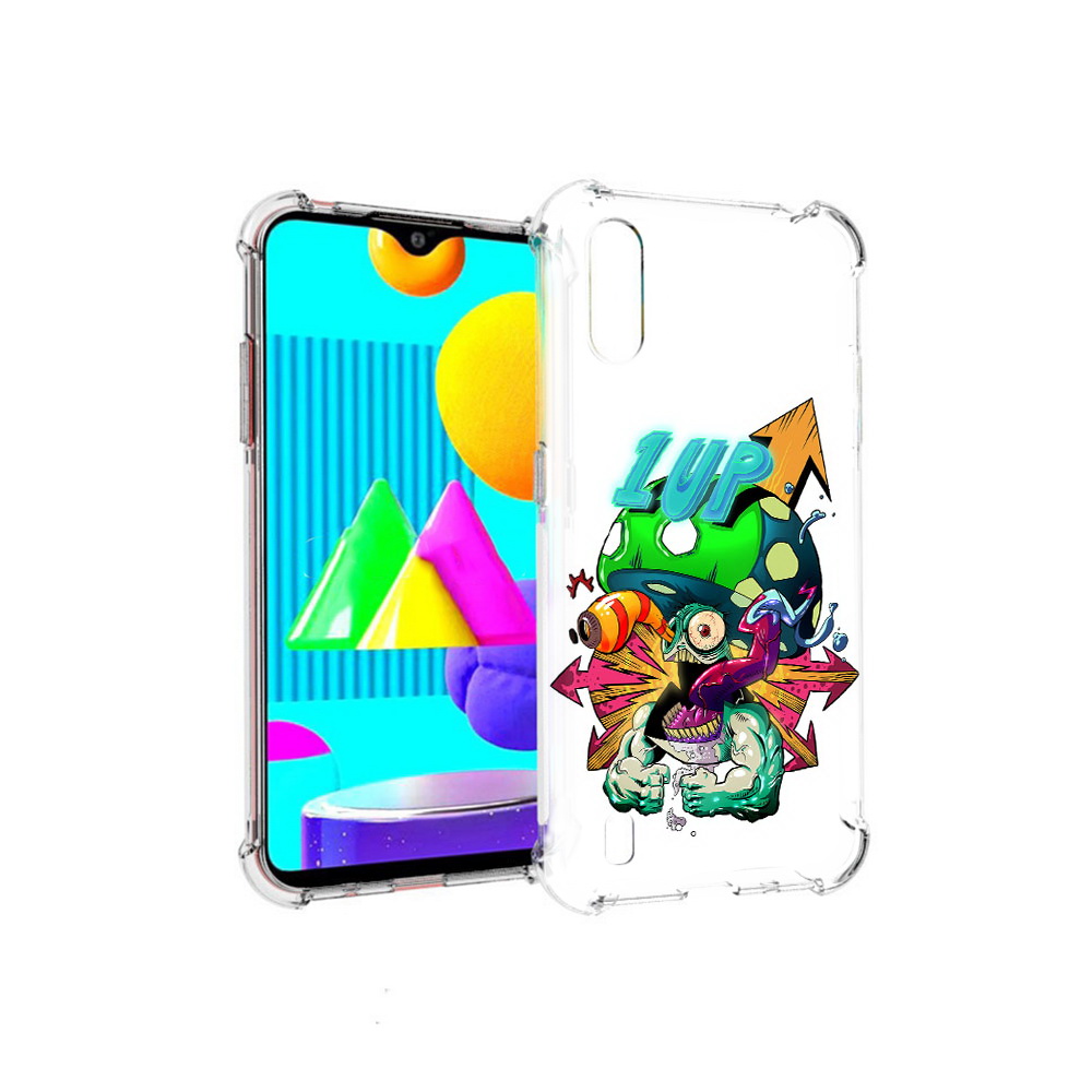 

Чехол MyPads Tocco для Samsung Galaxy M01 сильный гриб абстракция (PT151401.486.599), Прозрачный, Tocco