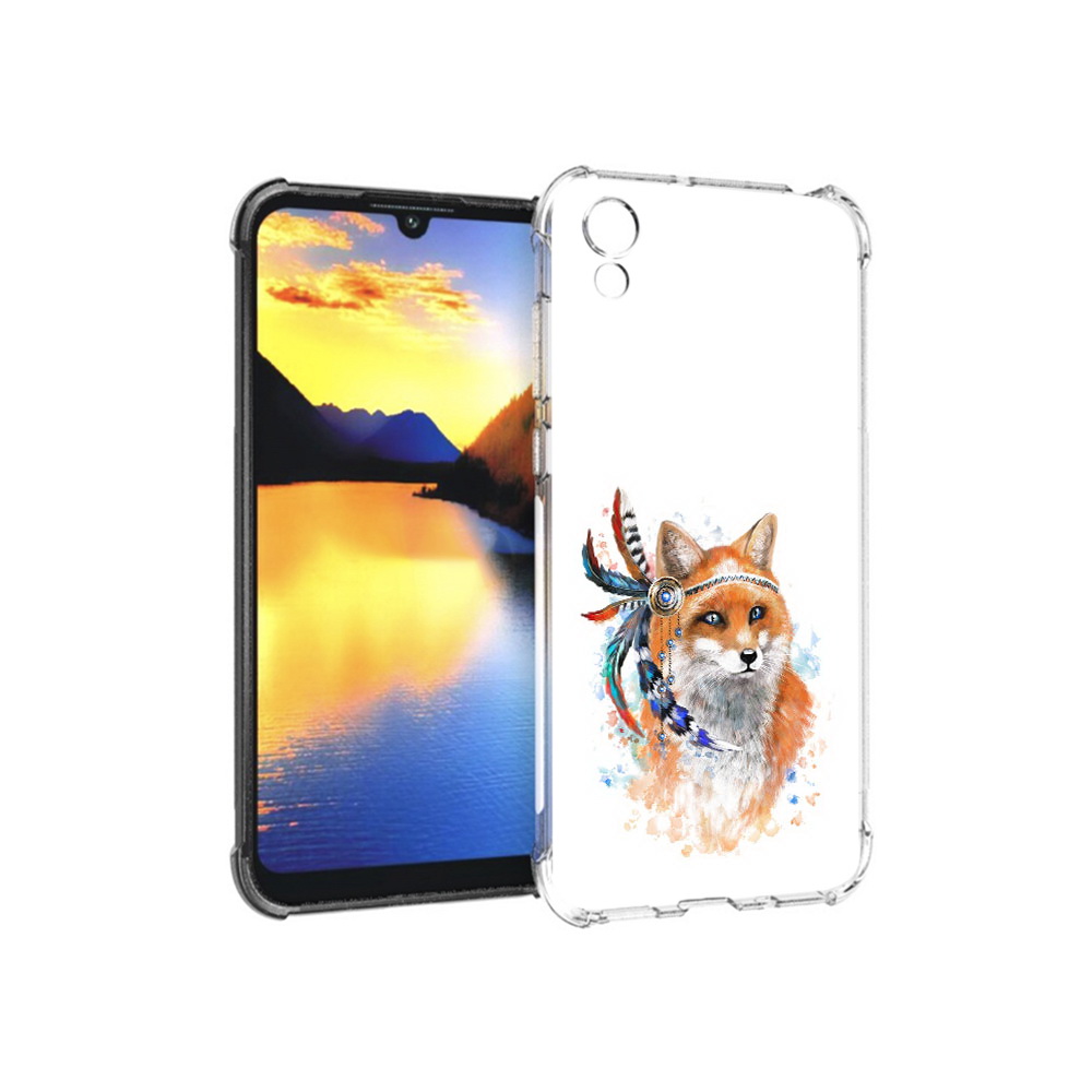 

Чехол MyPads Tocco для Huawei Y5 инду лиса, Прозрачный, Tocco