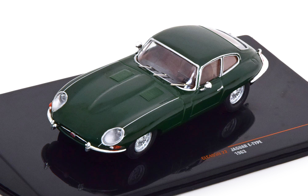 

Модель коллекционная IXO Jaguar e-type coupe 1963 green, Зеленый