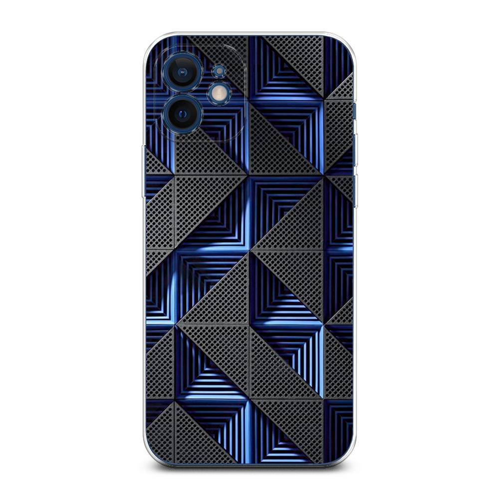 

Чехол на Apple iPhone 12 Mini "IBM", Серый;синий, 12650-3