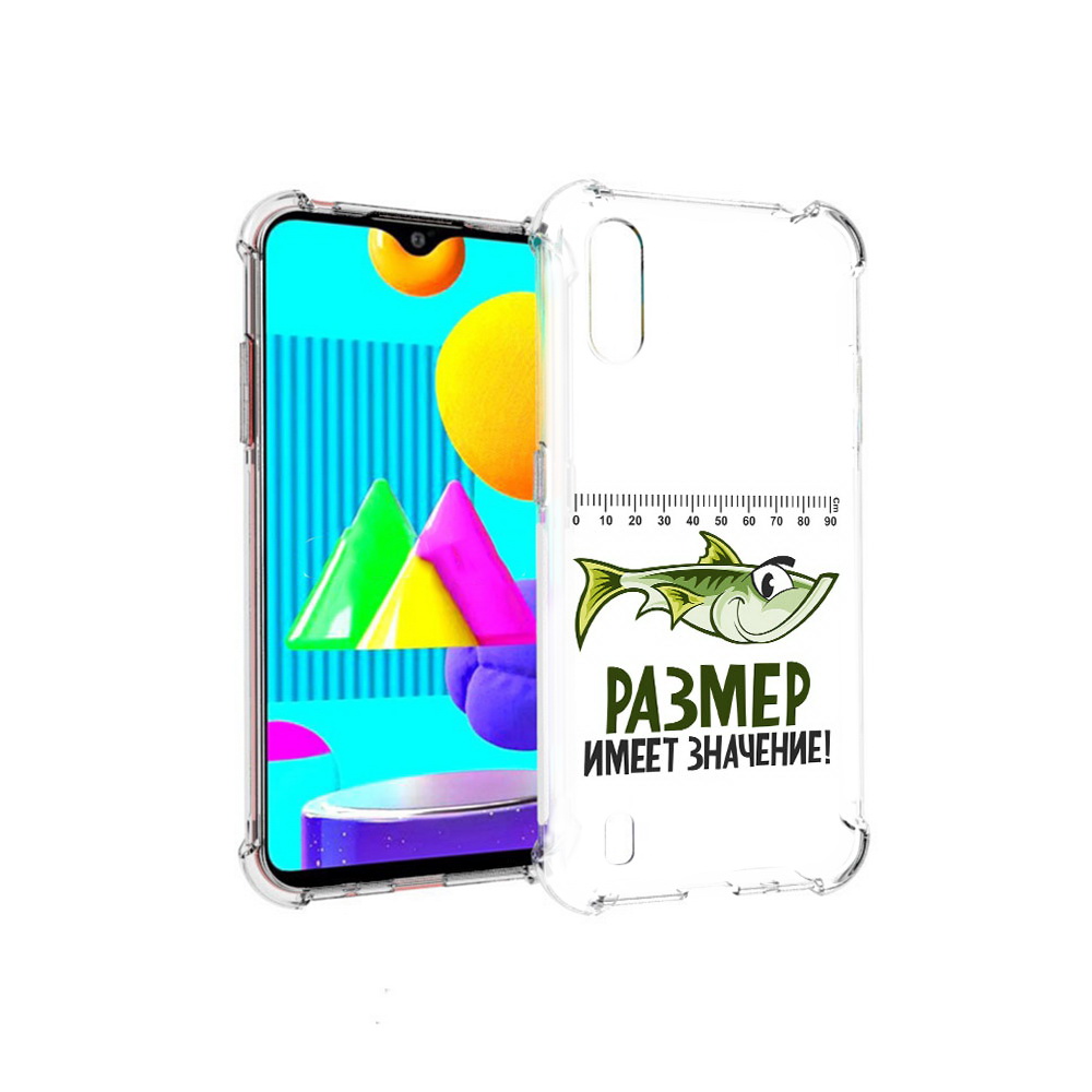 

Чехол MyPads Tocco для Samsung Galaxy M01 размер не имеет значения (PT151401.486.569), Прозрачный, Tocco