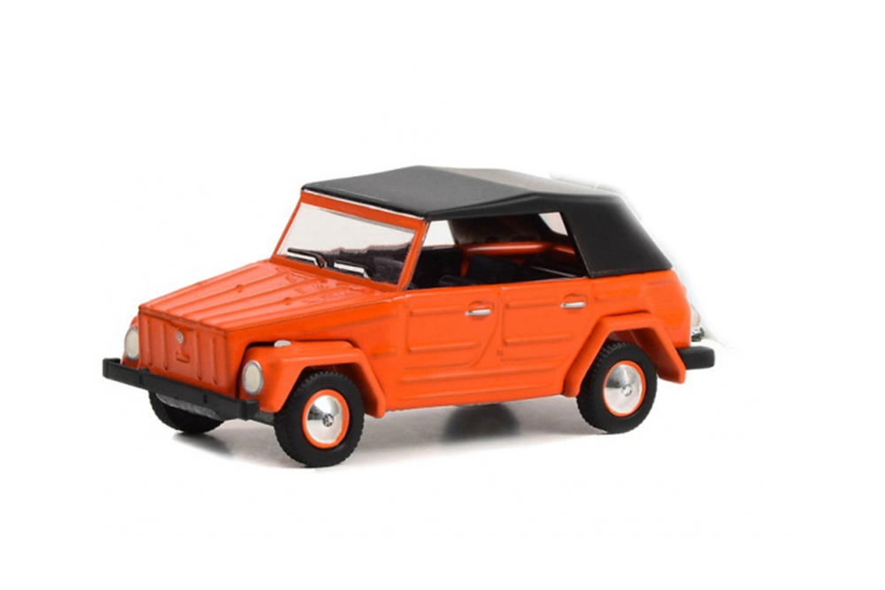 

Модель коллекционная GREENLIGHT Vw volkswagen thing (type 181) "trick or treat" 1971, Оранжевый