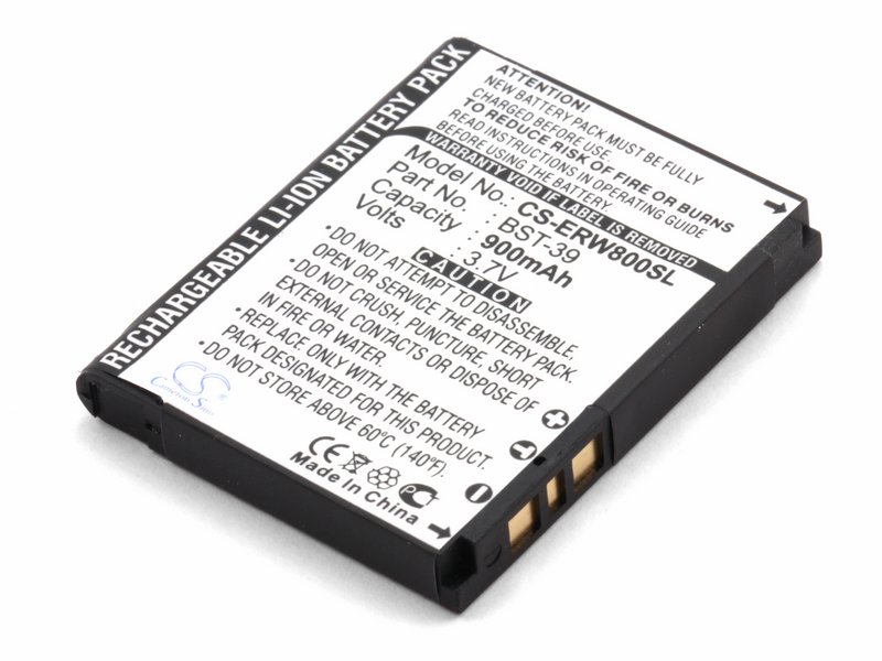 

Аккумулятор для Sony Ericsson W508, W910, Zylo W20i BST-39