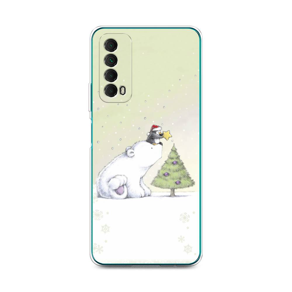 

Чехол для Huawei P Smart 2021 "Украшение елки", Белый;бежевый, 6104750-5