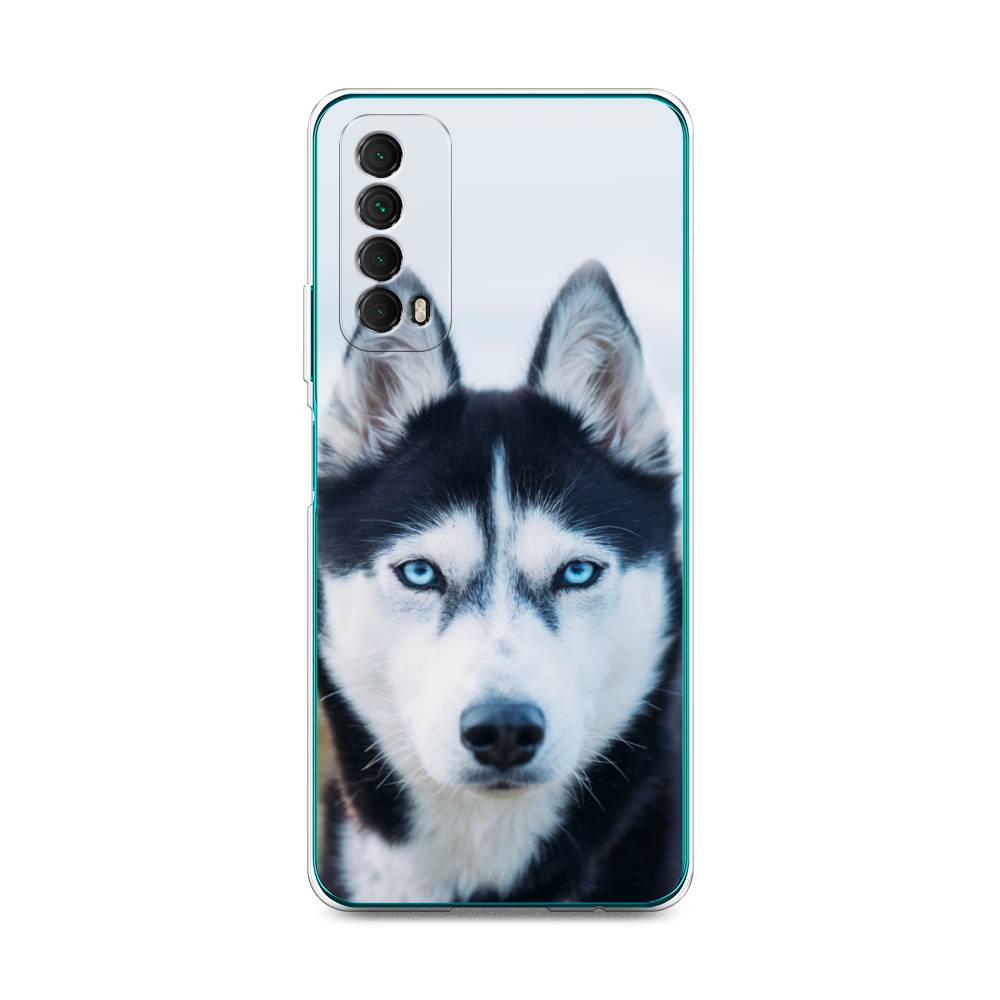 

Чехол для Huawei P Smart 2021 "Хаски 2", Синий;белый, 6104750-1