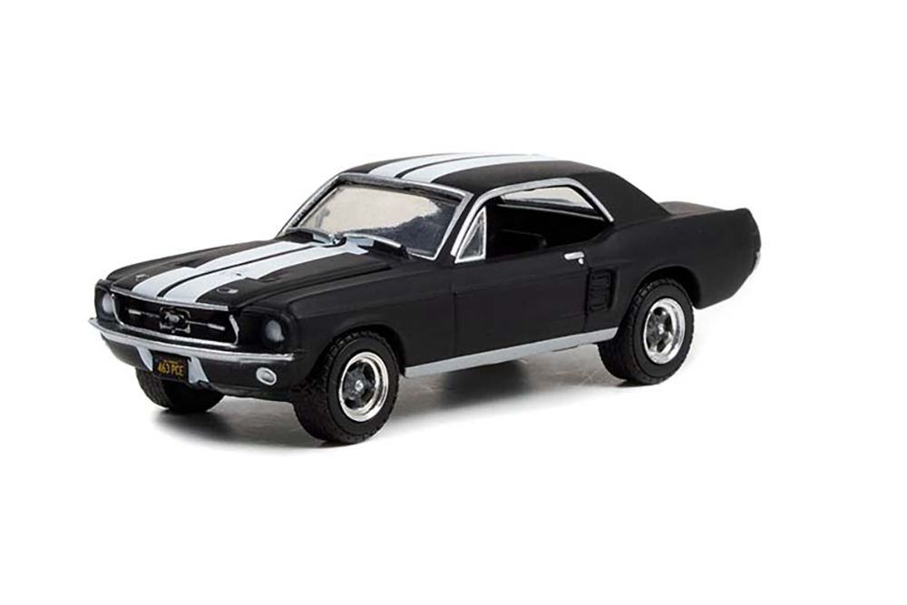 

Модель коллекционная Ford mustang coupe 1967 black (машина адониса крида из к/ф "крид ii"), Черный