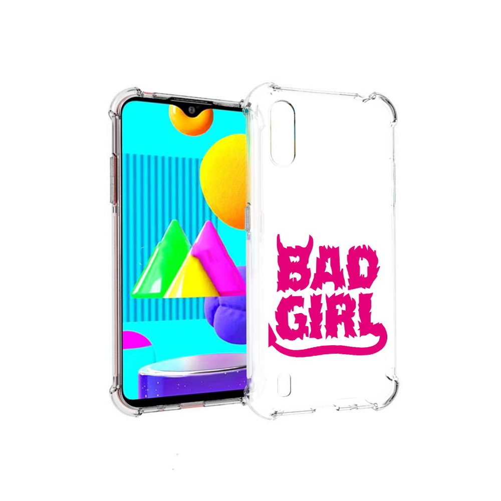 

Чехол MyPads Tocco для Samsung Galaxy M01 плохая девочка (PT151401.486.545), Прозрачный, Tocco