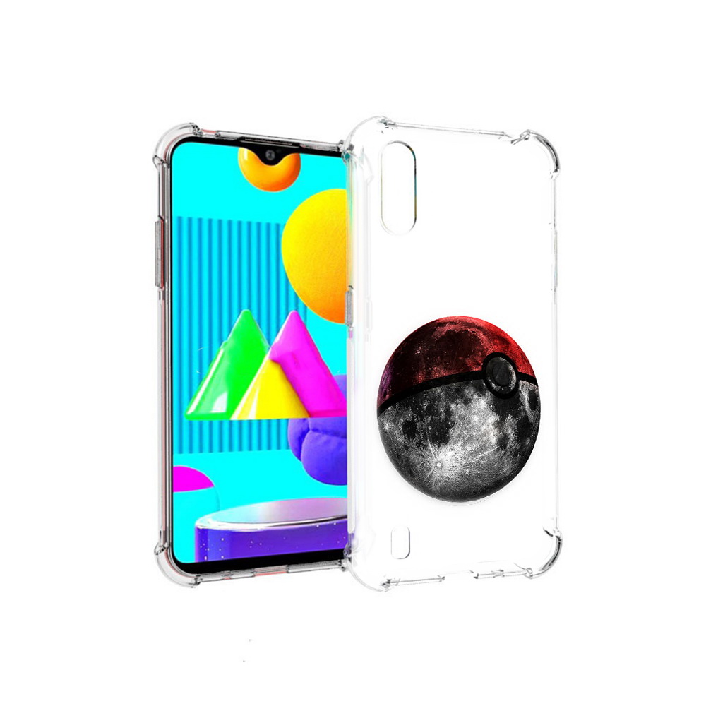 

Чехол MyPads Tocco для Samsung Galaxy M01 планета покебол (PT151401.486.543), Прозрачный, Tocco