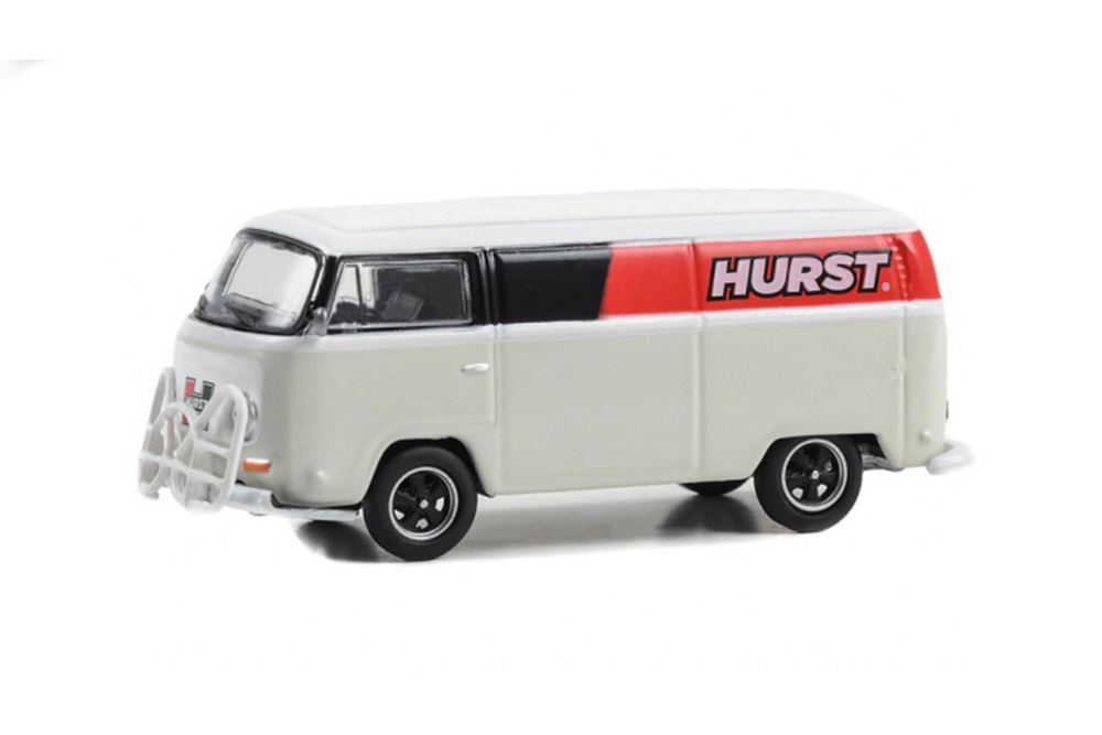 

Модель коллекционная GREENLIGHT Vw volkswagen T2 van "hurst shifters" 1969, Белый
