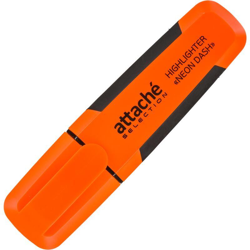Маркер-текстовыделитель Attache Selection Neon Dash (1-5мм, оранжевый)