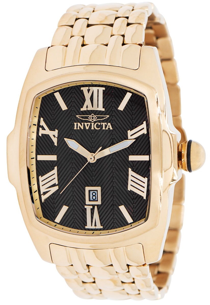 фото Наручные часы мужские invicta 39832 золотистые