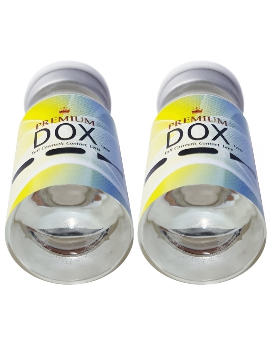 Контактные линзы DOX KIWI Gray -3,5 2 линзы