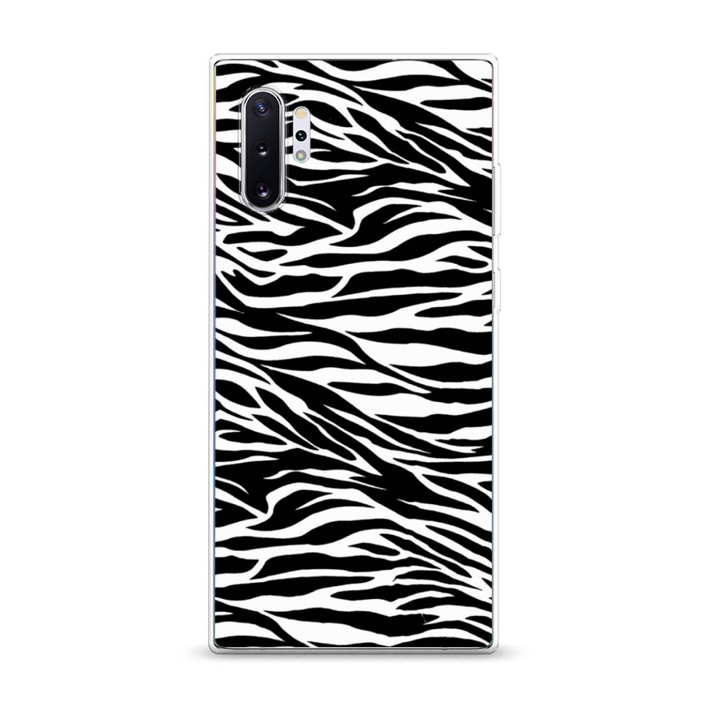 

Чехол Awog на Samsung Galaxy Note 10 Plus "Принт зебра", Разноцветный, 28550-7