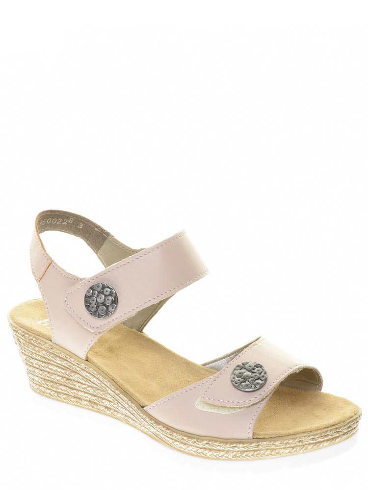 

Босоножки женские Rieker 139626 розовые 6 UK, 139626