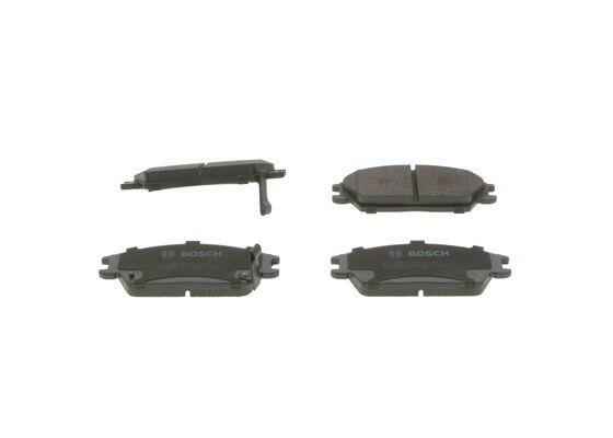

Комплект тормозных колодок BOSCH 0986461127