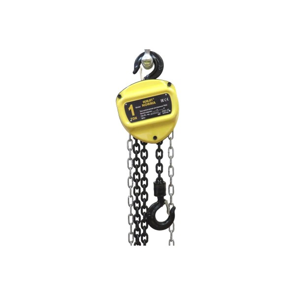 

Ручная цепная таль OCALIFT NORMA ТРШ 1т 6м nm10006
