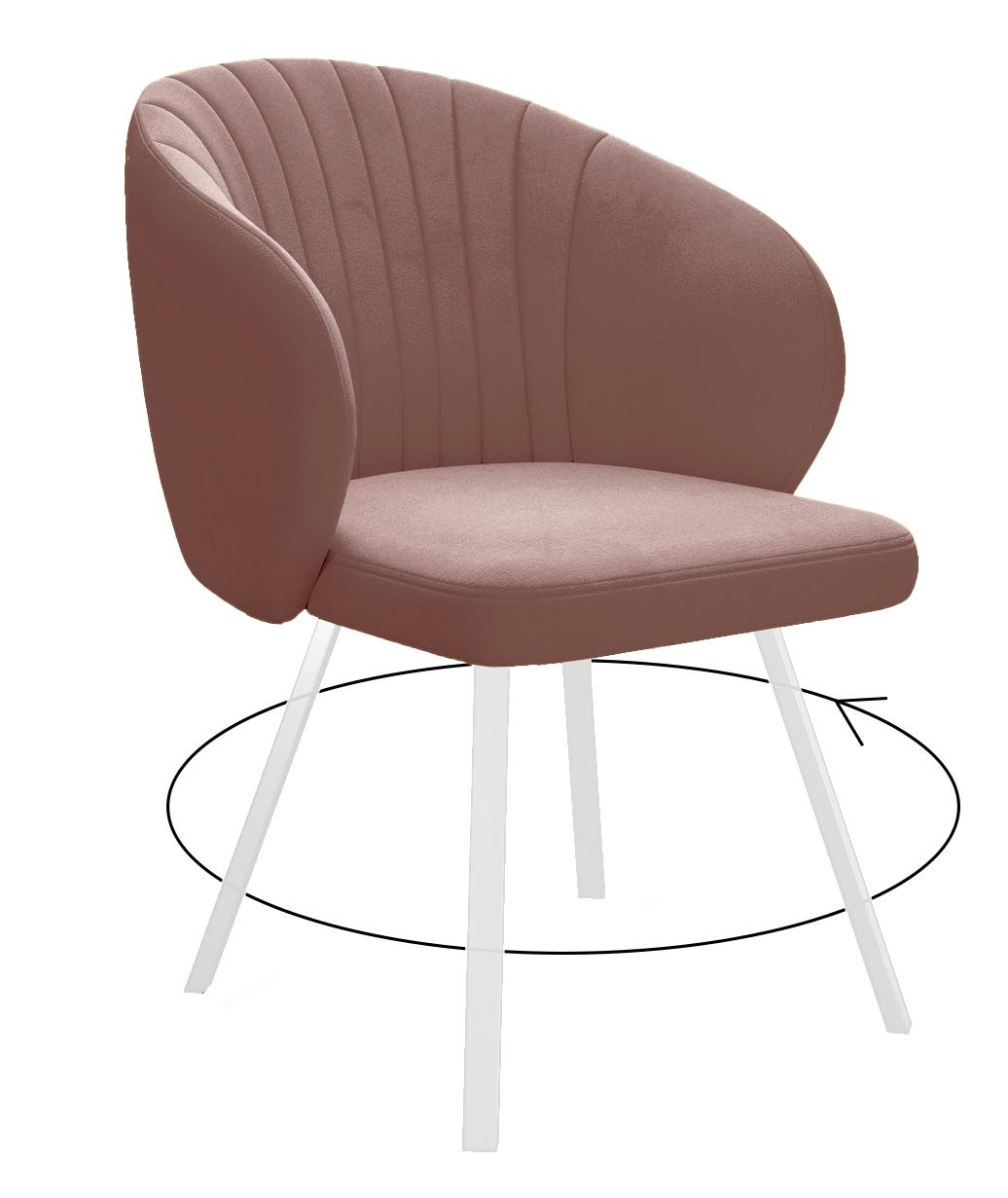 

Стул DIKLINE 258 черный микровелюр 35x45x86 см (2 шт) для гостиной, 258