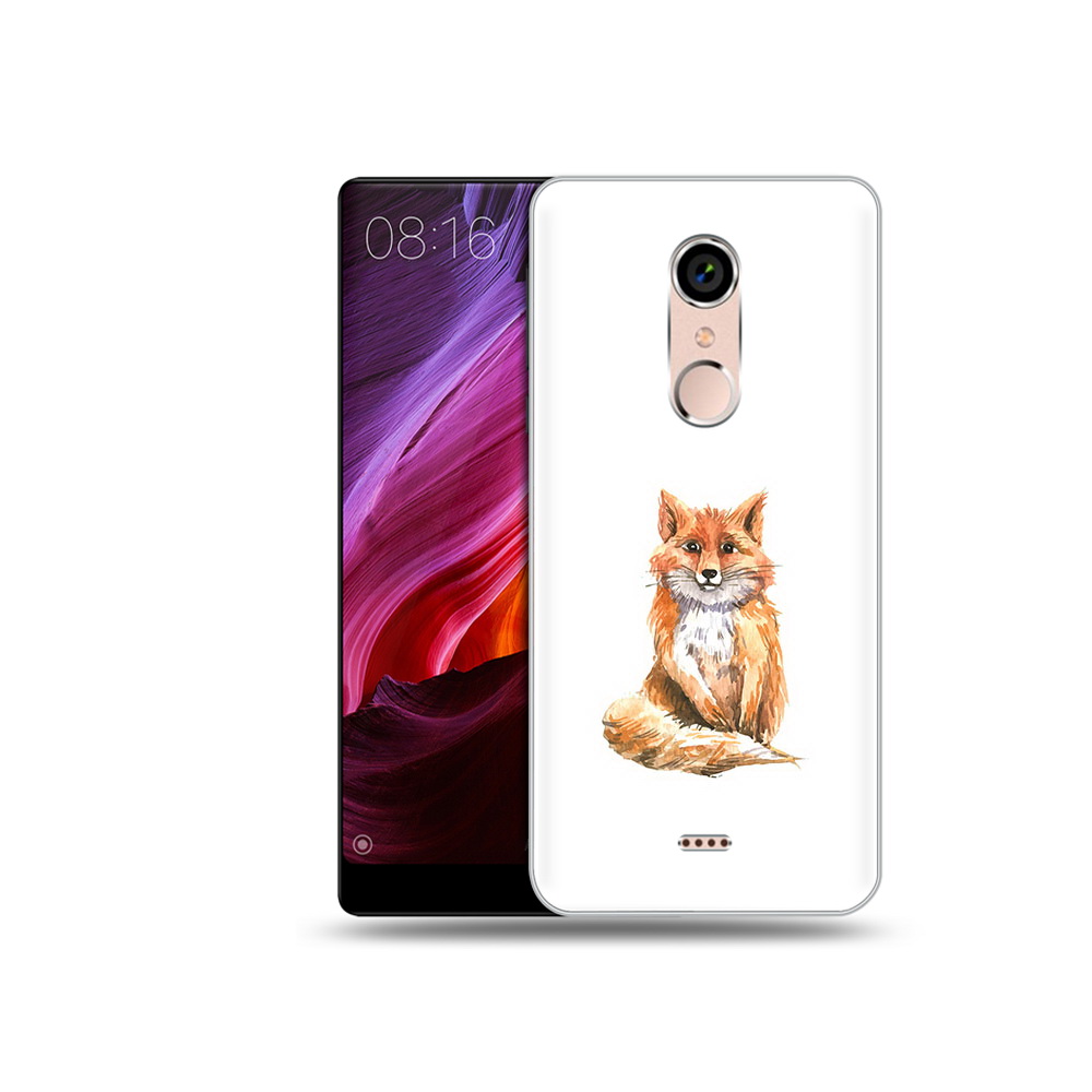 

Чехол MyPads Tocco для BQ 5050 Strike детская лиса, Прозрачный, Tocco